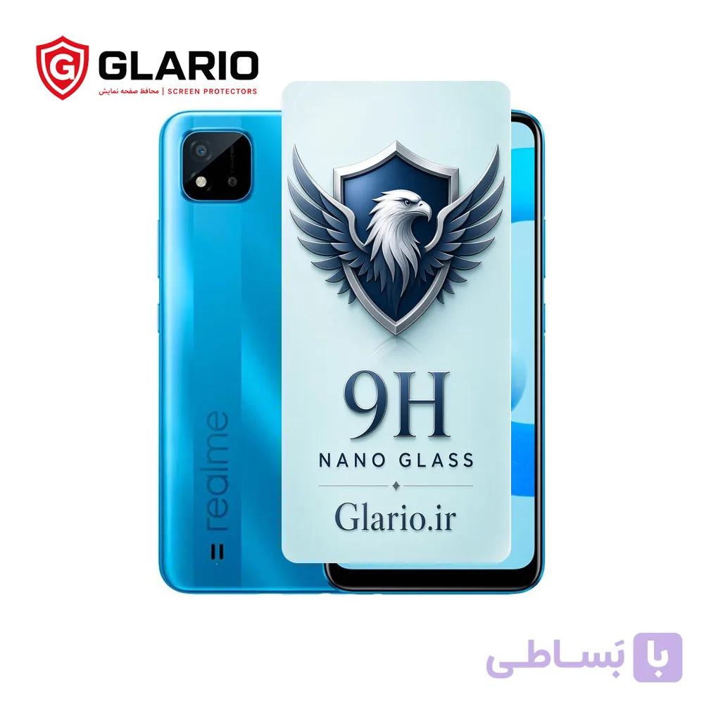 گلس نشکن نانو ریلمی Realme C11 | محافظ صفحه 9H Anti Shock — تصویر 1