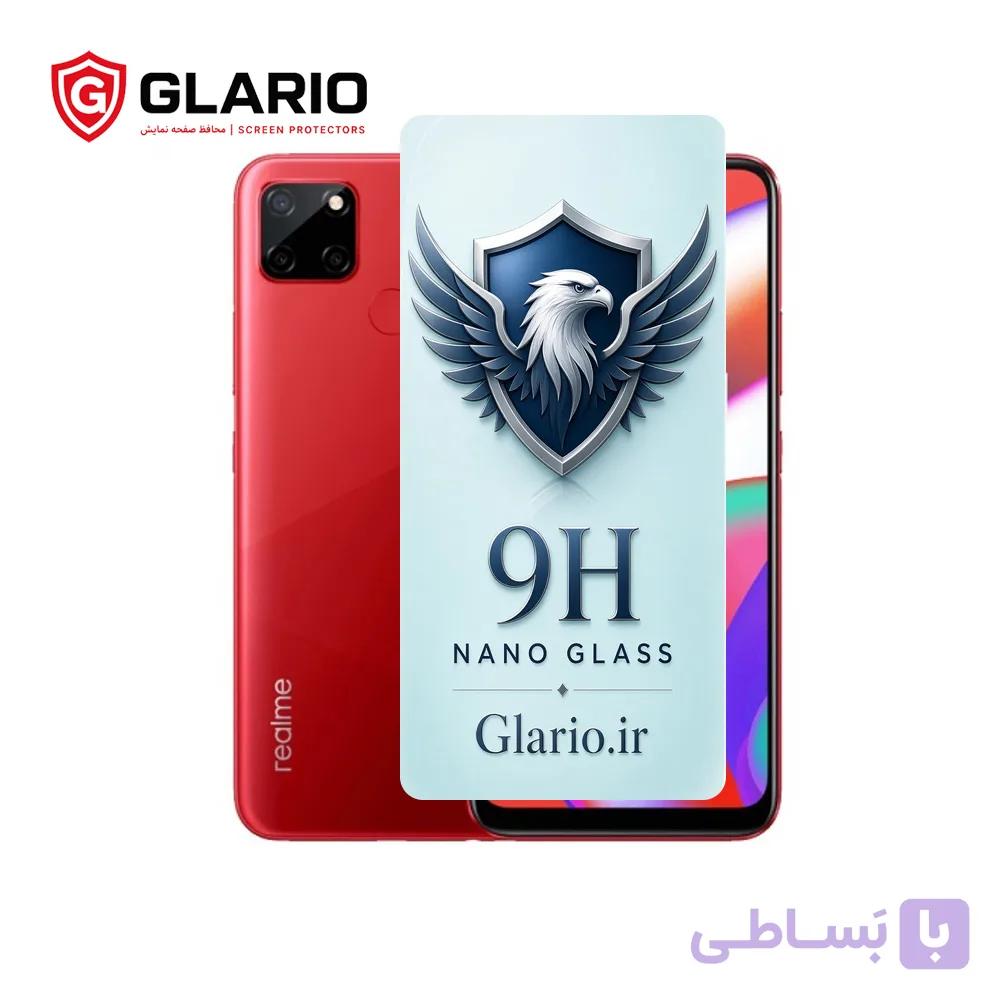 گلس نشکن نانو ریلمی Realme C12 | محافظ صفحه 9H Anti Shock — تصویر 1