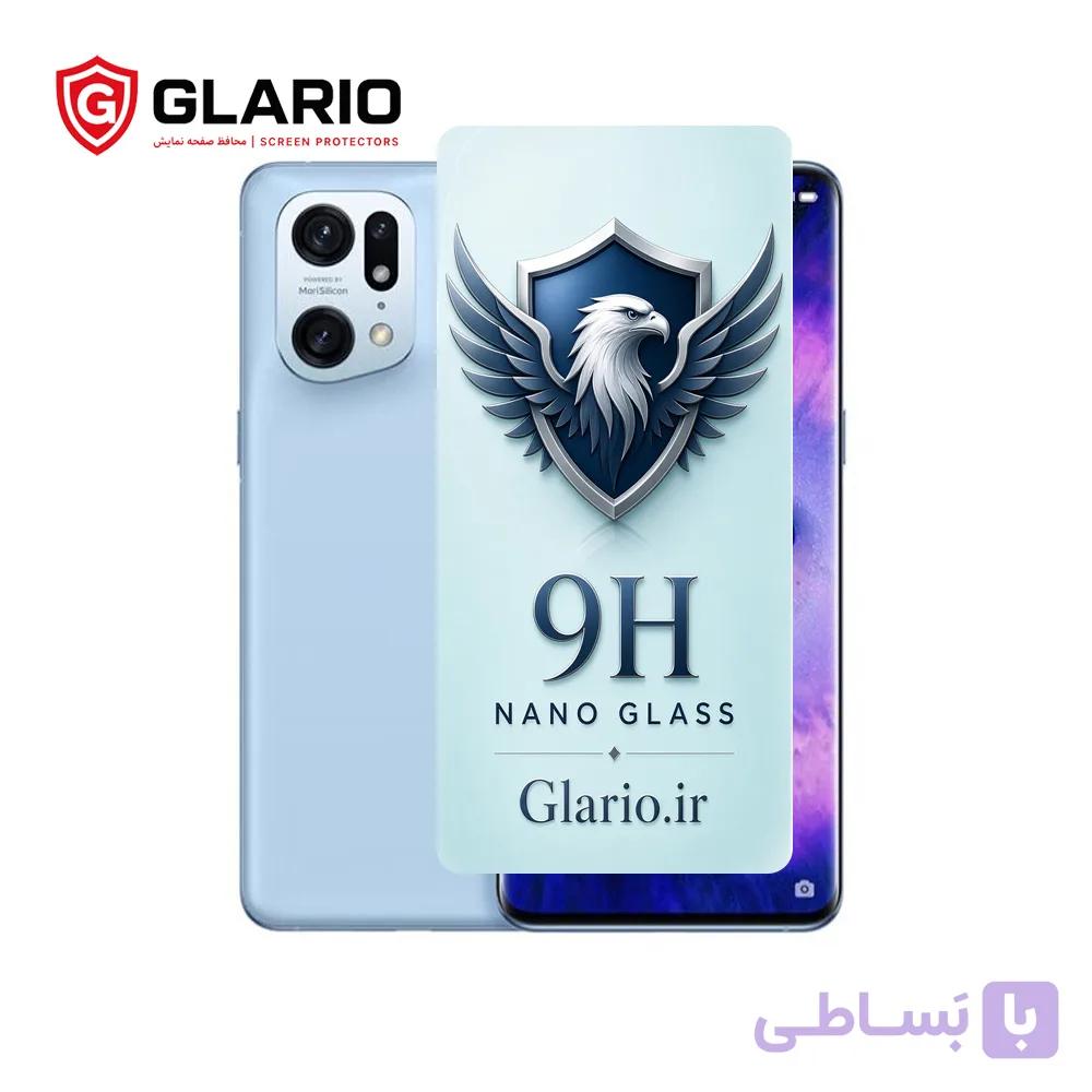گلس نشکن نانو اوپو Oppo Find X5 | محافظ صفحه 9H Anti Shock — تصویر 1