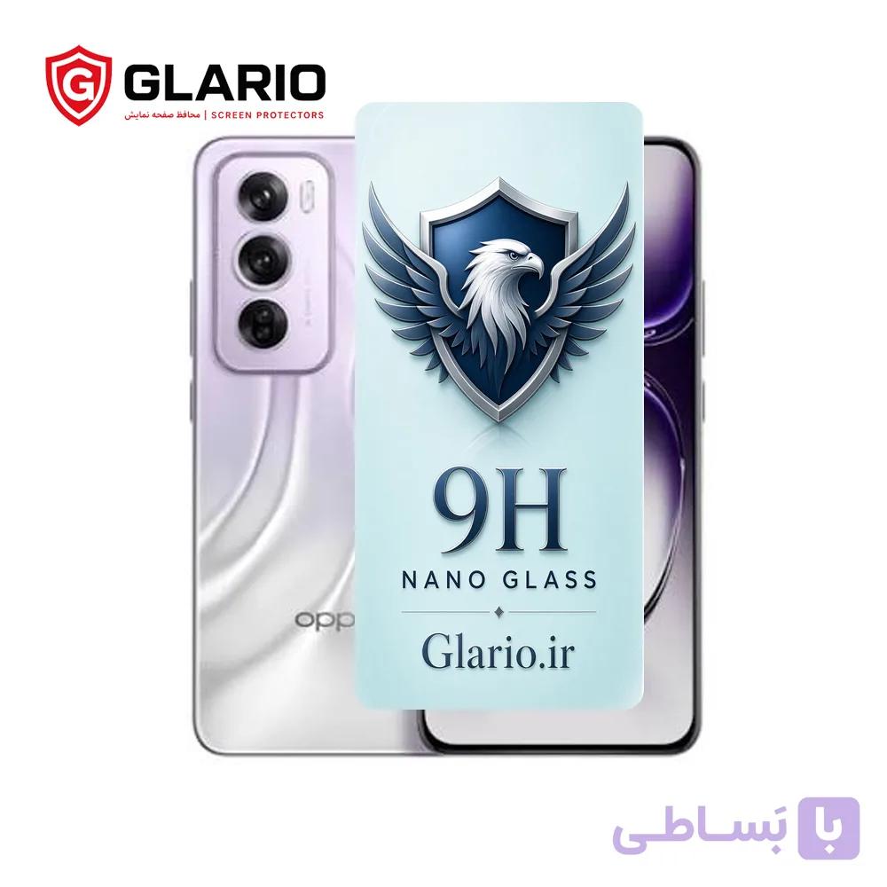 گلس نشکن نانو اوپو Oppo Reno 12 Pro (China) | محافظ صفحه 9H Anti Shock — تصویر 1