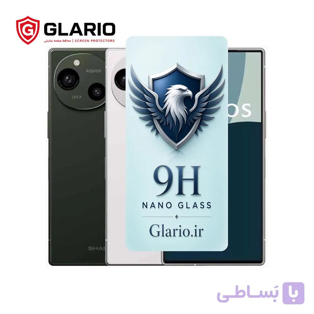 گلس نشکن نانو شارپ Sharp Aquos R9 | محافظ صفحه 9H Anti Shock — تصویر 1