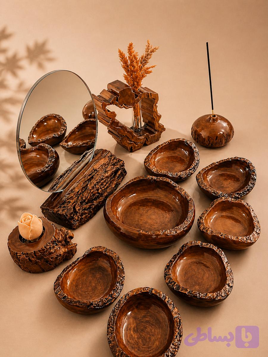 سفره هفت سین(طرح چوب)