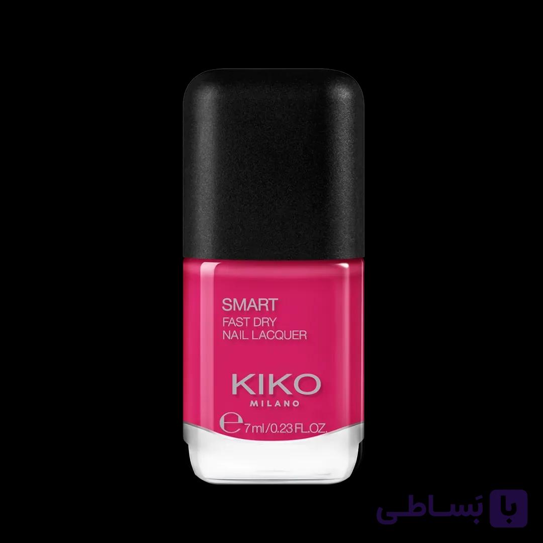 لاک ناخن اسمارت کیکو میلانو شماره 18 رنگ سرخابی — تصویر 1
