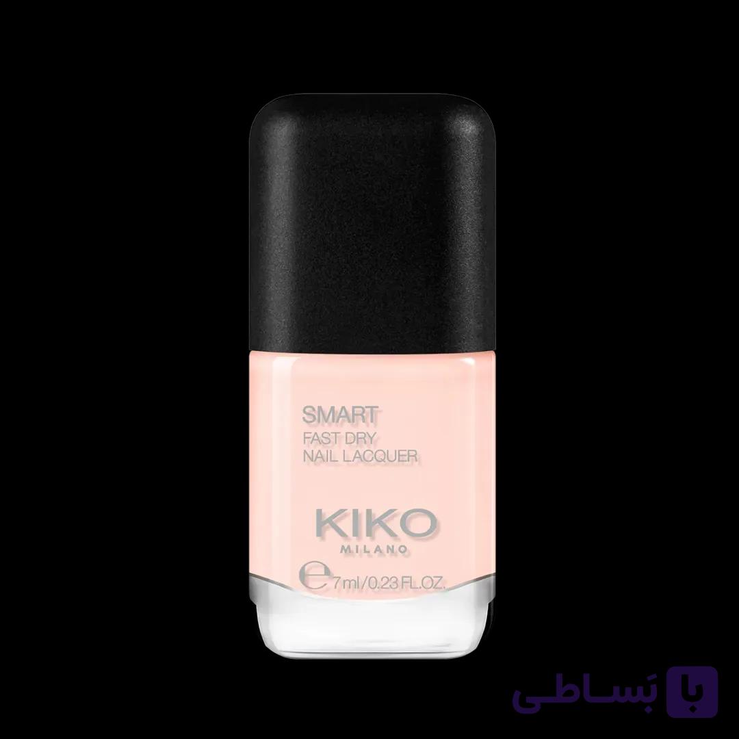 لاک ناخن اسمارت کیکو میلانو شماره 102 هلویی فرنچ — تصویر 1