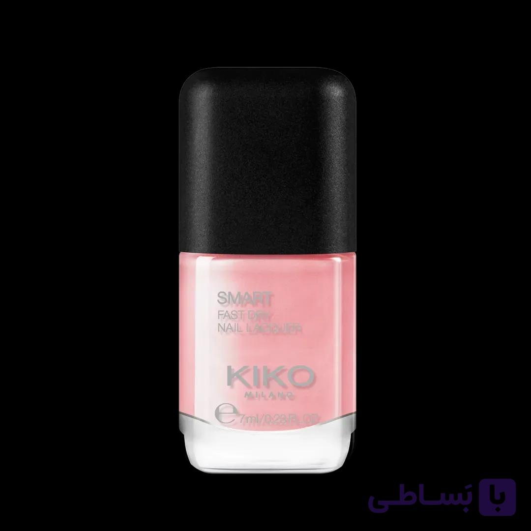 لاک ناخن اسمارت کیکو میلانو شماره 48 به رنگ گل کاملیا مرواریدی — تصویر 1