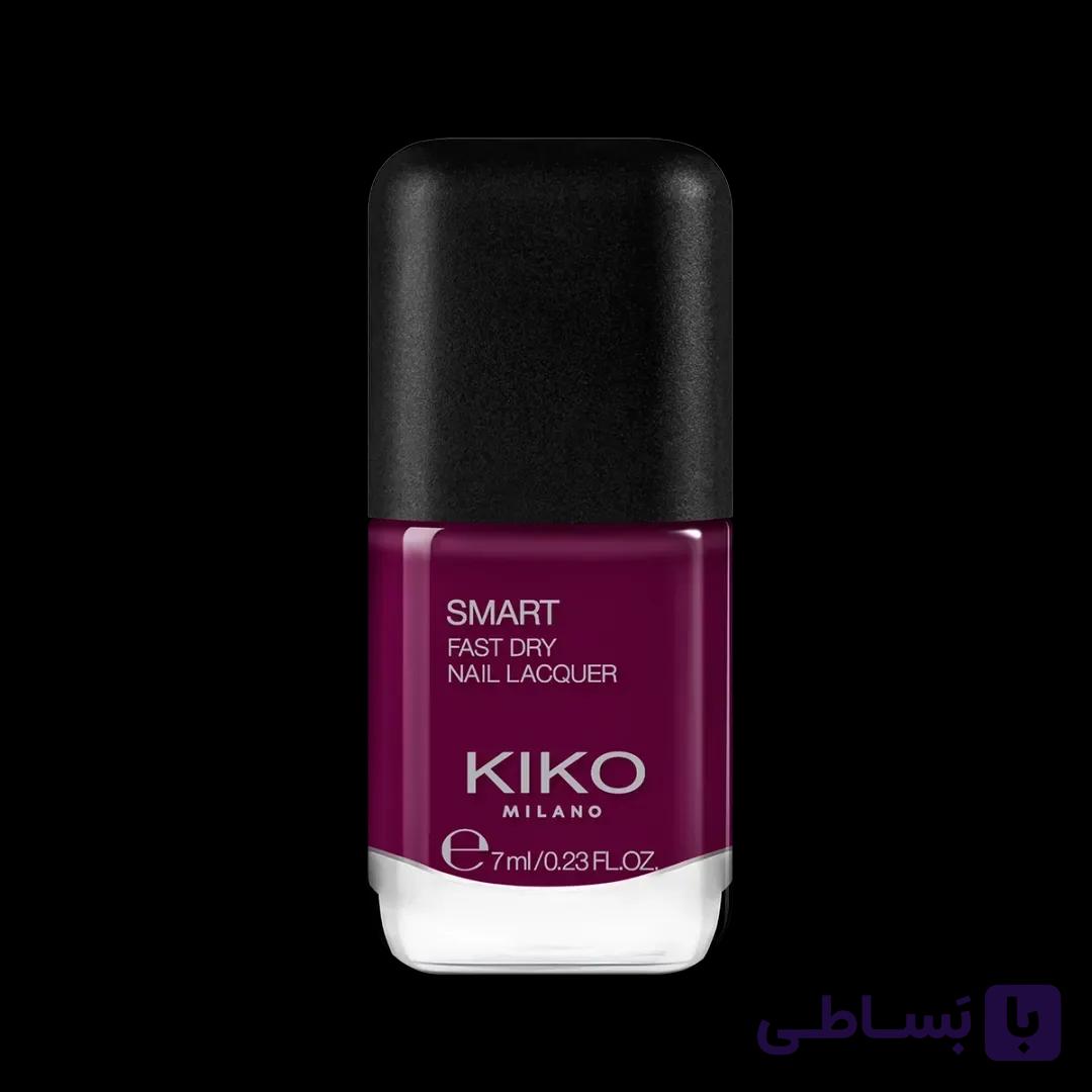 لاک ناخن کیکو میلانو اسمارت شماره ۱۶ شرابی تیره — تصویر 1