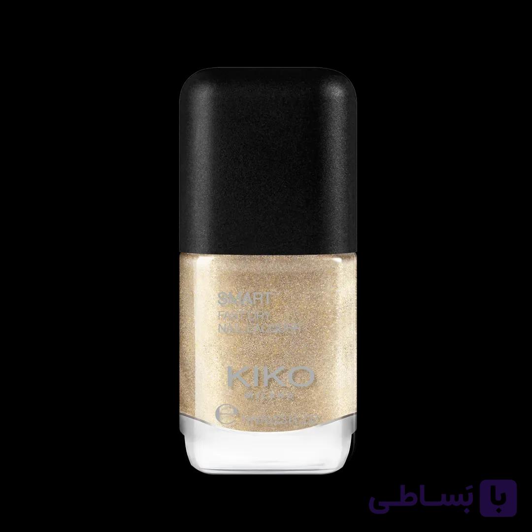 لاک ناخن اسمارت کیکو میلانو شماره 34 رنگ طلایی — تصویر 1