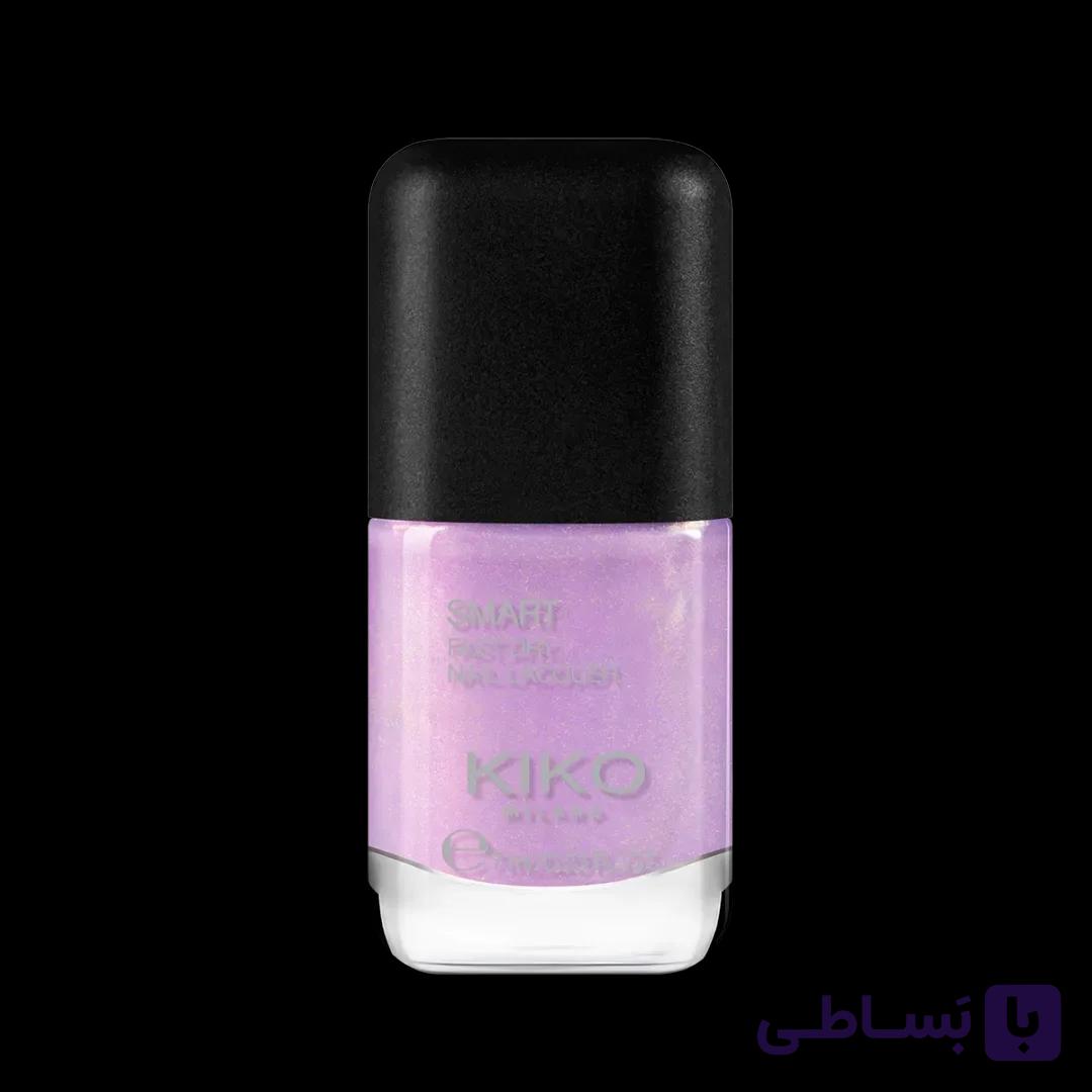 لاک ناخن اسمارت کیکو میلانو شماره 23 یاسی طلایی مرواریدی — تصویر 1
