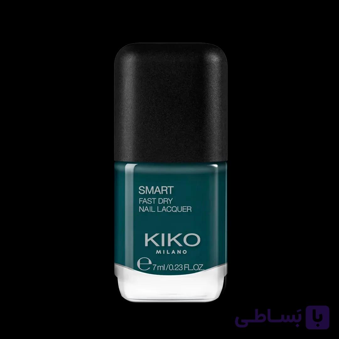 لاک ناخن اسمارت کیکو میلانو شماره 82 سبز زمردی — تصویر 1