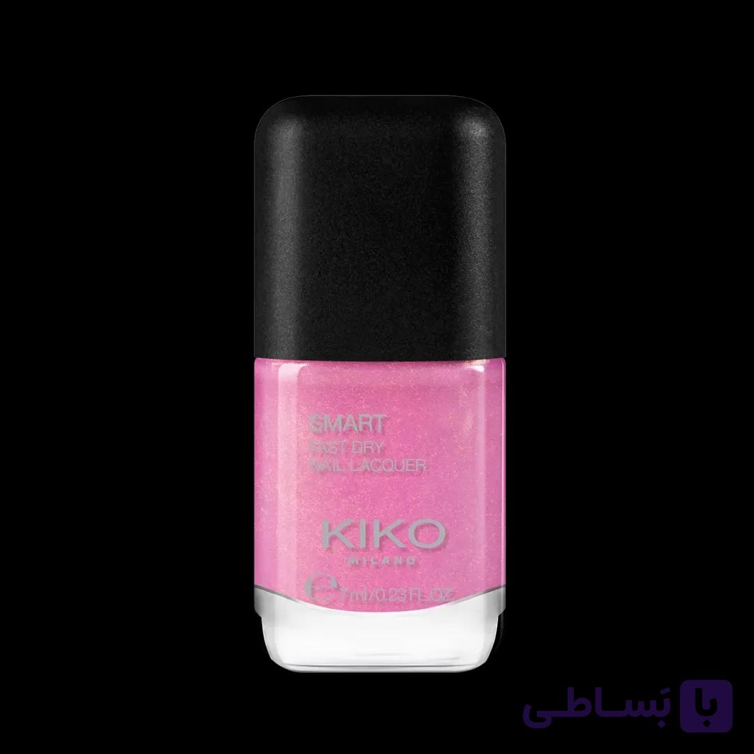 لاک ناخن اسمارت کیکو میلانو شماره 21 رز طلایی مرواریدی — تصویر 1
