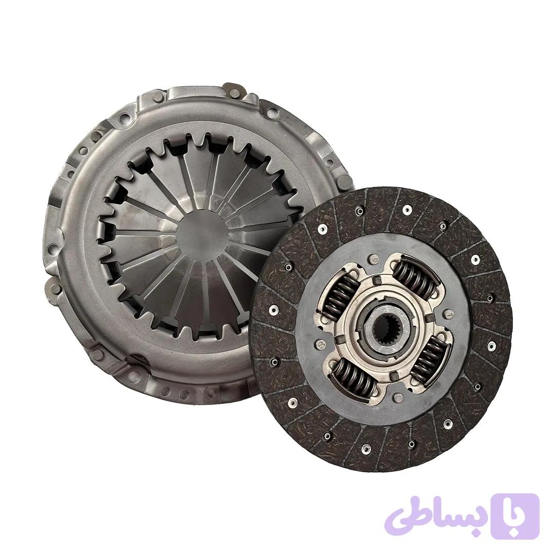 دیسک و صفحه تیبا 2 | برند والئو (valeo) | 90 روز ضمانت | تقویتی و اورهال | کارا کلاچ