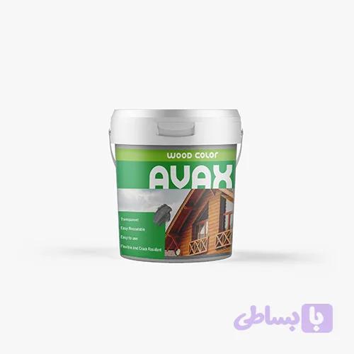 روغن گیاهی چوب رنگ‌دانه‌دار آواکس – ۱ لیتری — تصویر 1