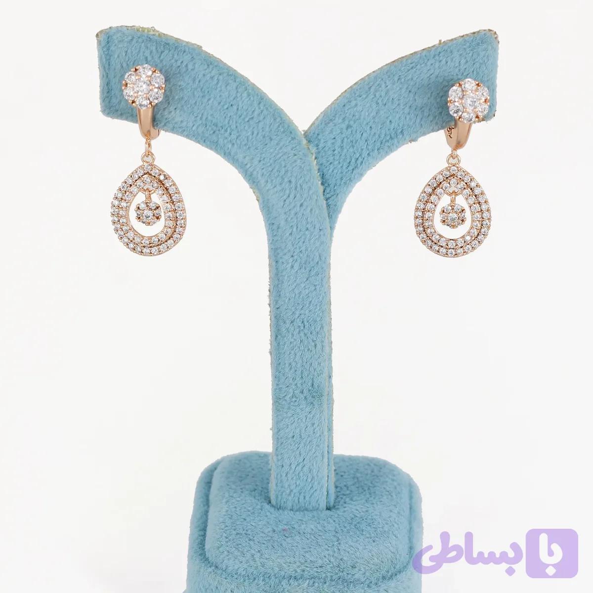 گوشواره زنانه ژوپینگ شیک کد AAC776