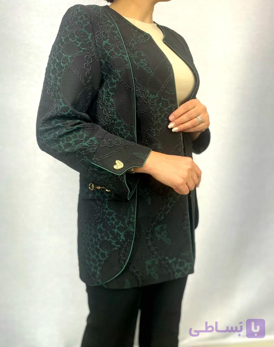 کت زنانه مزونی ژاکارد