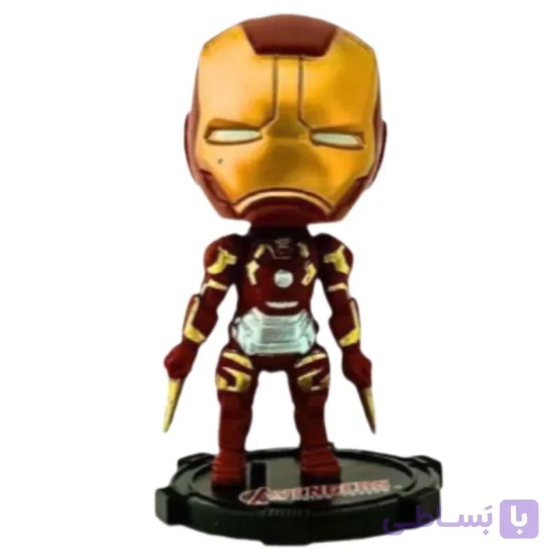 اکشن فیگور کیو پاسکت Q Posket طرح مرد آهنی Iron Man پایه دار
