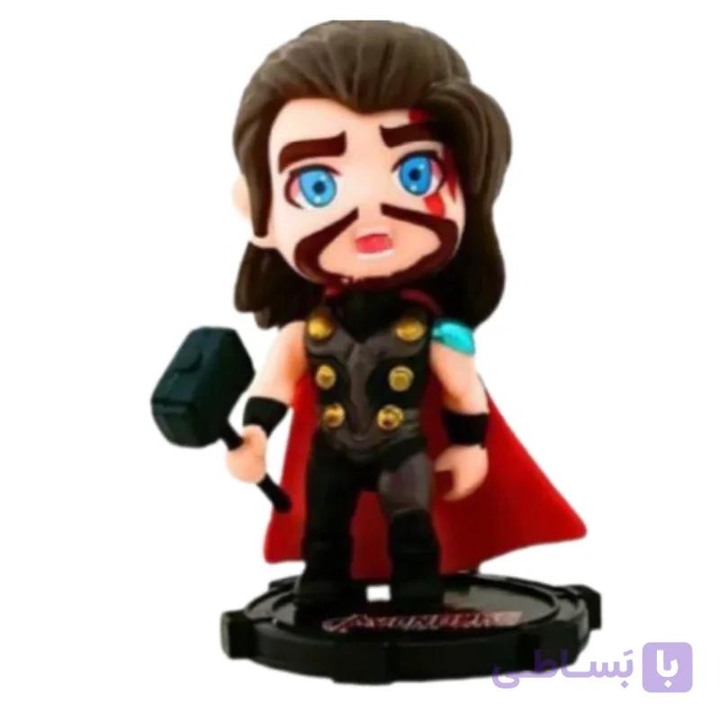 اکشن فیگور کیو پاسکت Q Posket طرح ثور Thor پایه دار