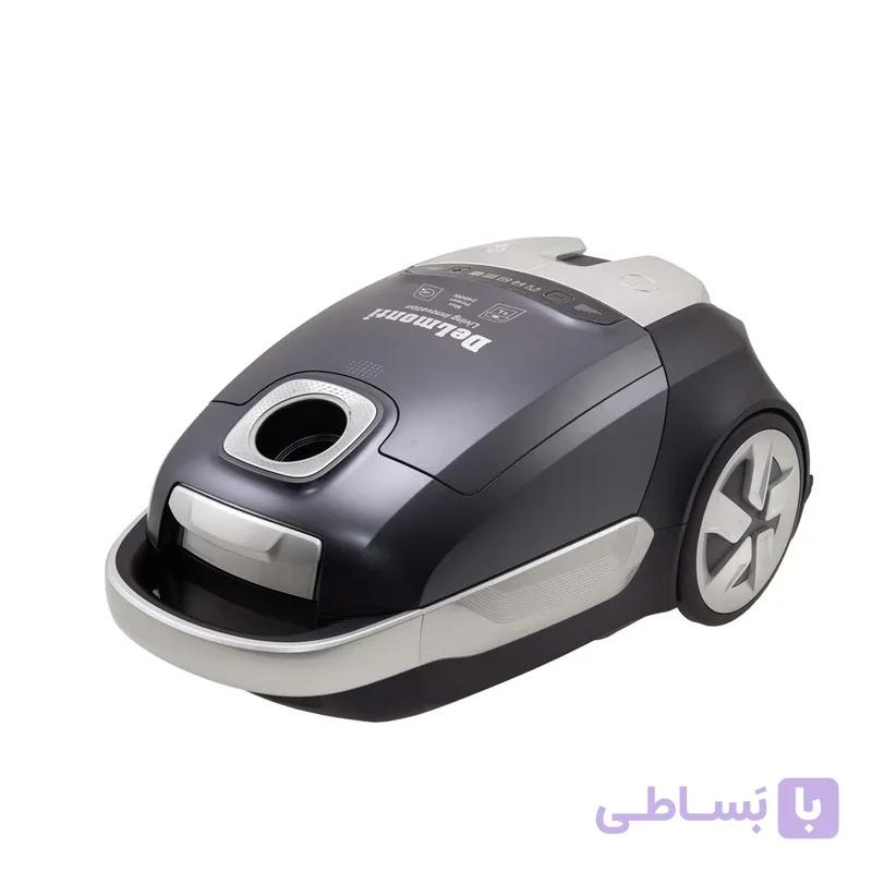 جارو برقی دلمونتی DL470 سوپرسایلنت ۲۴۰۰ وات مشکی