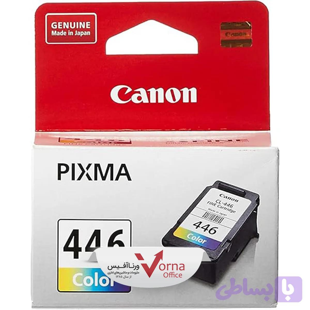 کارتریج جوهر افشان اورجینال Canon رنگی کد 446 — تصویر 1