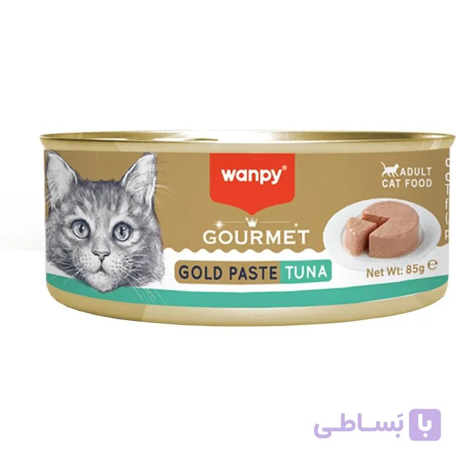 کنسرو گربه بچه‌گانه ونپی مدل گورمت کیتن تن 85 گرم