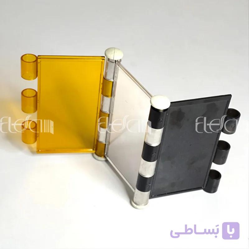 تیغه کرکره برقی پلی کربنات لوله استیل 3 میل — تصویر 1