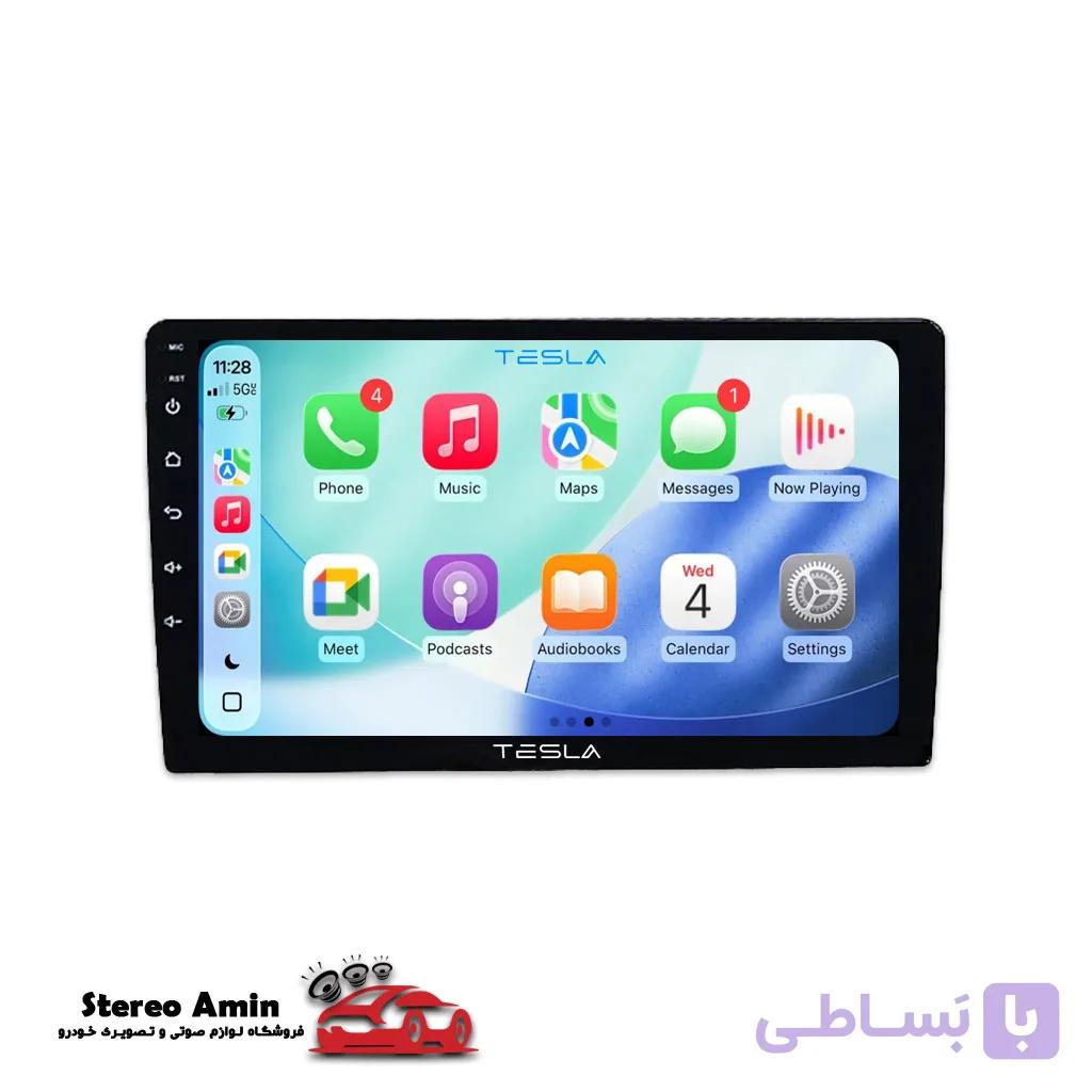 مانیتور اندروید تسلا مدل CarPlay 4+64 — تصویر 1