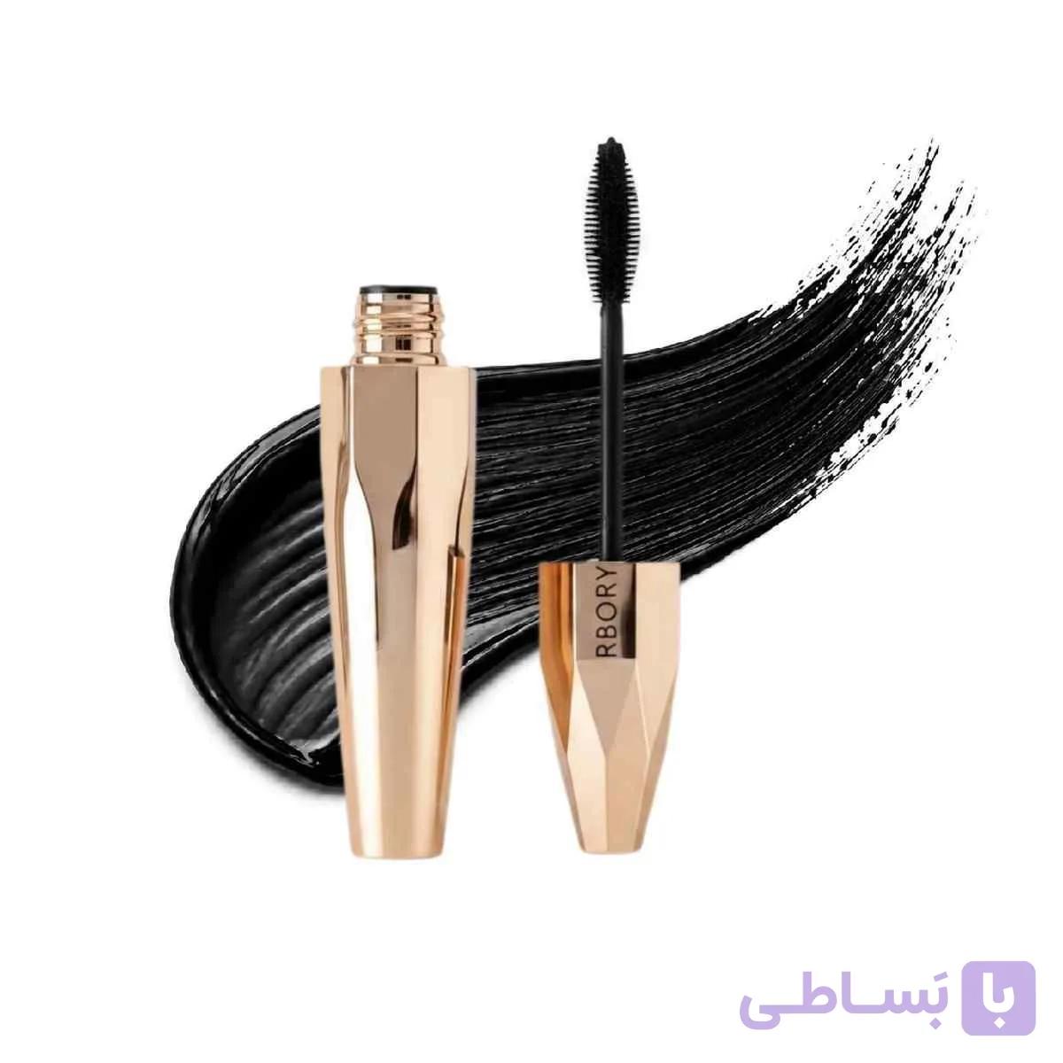 ریمل چشم حالت‌ دهنده و بلند کننده  ضدآب دو فرچه مجزا ربوری مدل Dual-Brush Mascara