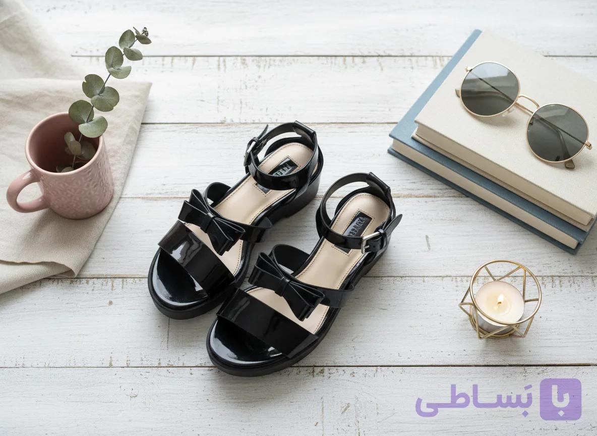 کفش زنانه Forever 21 با رویه ورنی مشکی (براق)