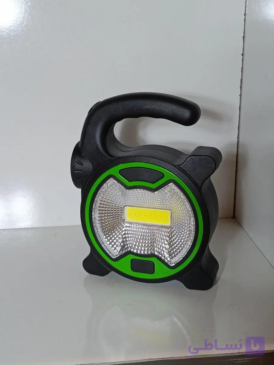 چراغ قوه باتری خور دسته دار