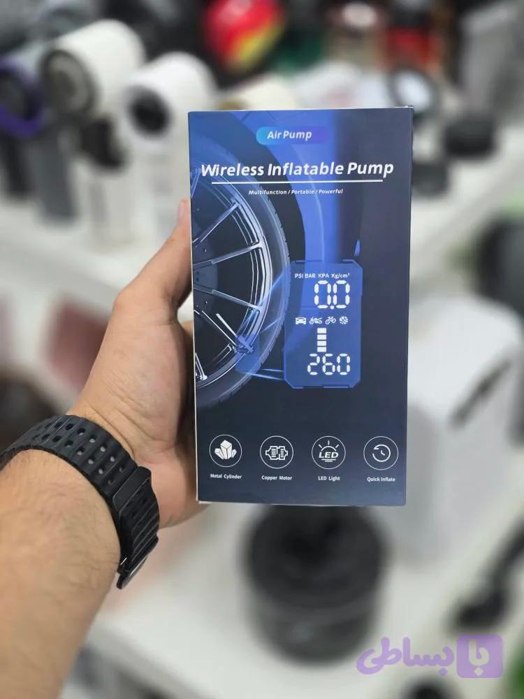 پمپ باد شارژی و بی‌سیم (Wireless Inflatable Pump)