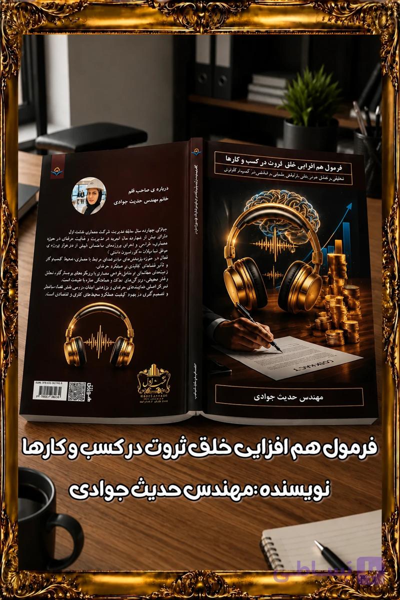کتاب فرمول خلق ثروت در بیزینس ها -فایل خلاصه و صوتی کتاب به صورت کامل نویسنده مهندس حدیث جوادی /رشد و ارتقا کسب و کارها