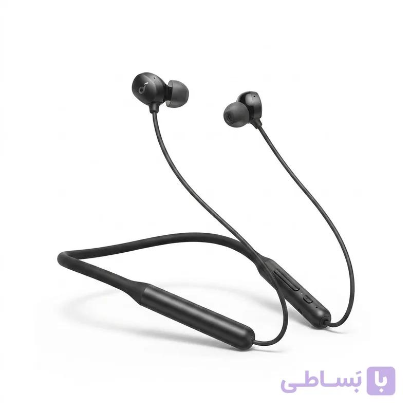 هدفون بلوتوثی گردنی انکر مدل SoundCore Life U2i بدون قابلیت نویز کنسلینگ، درگاه شارژ USB Type-C، مقاوم در برابر رطوبت و عرق