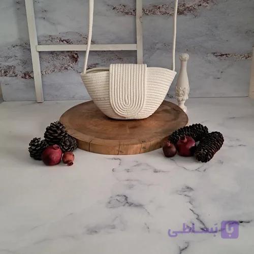 کیف دوشی قیطان دوزی کد 139 — تصویر 1