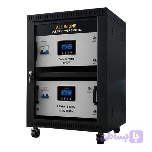 پاور استیشن 5کیلووات (All in one) با باتری LFP و اینورتر 5000