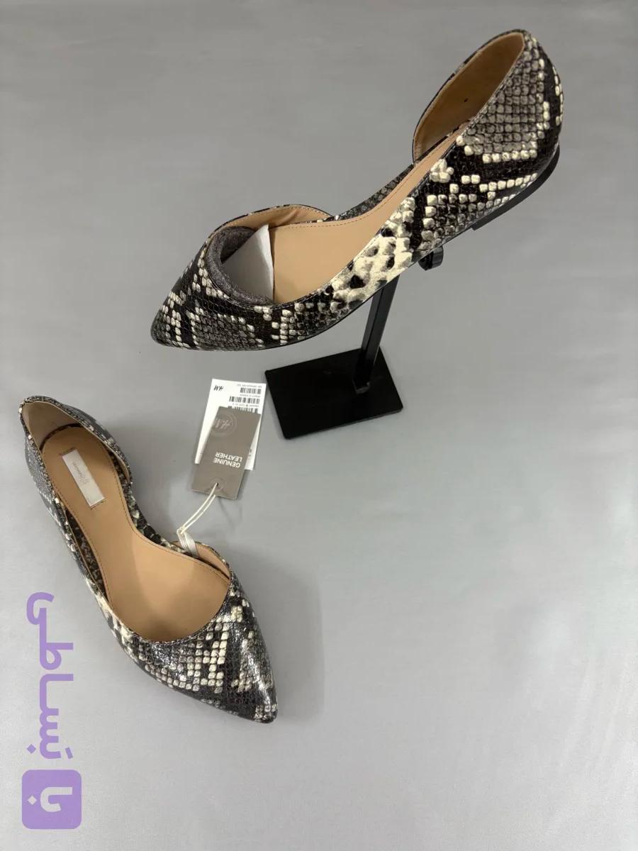 کفش عروسکی H&M چرم طبیعی