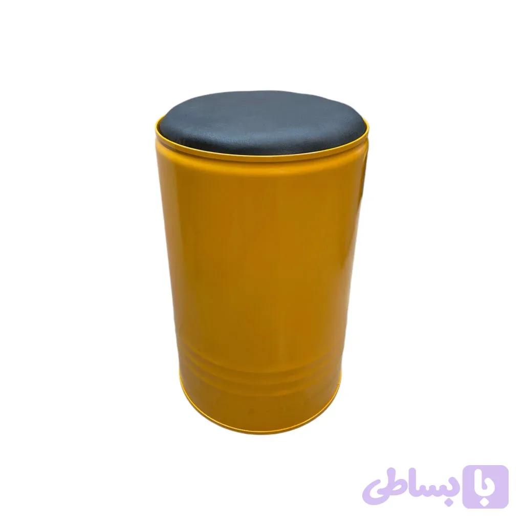 صندلی بشکه فلزی