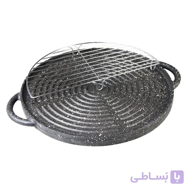 تابه گریل چدن نالینو مدل Daniele سایز 34 — تصویر 1
