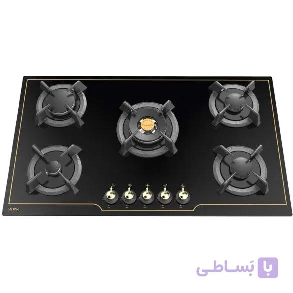 اجاق گاز شیشه ای آلتون مدل IG-540B مشکی