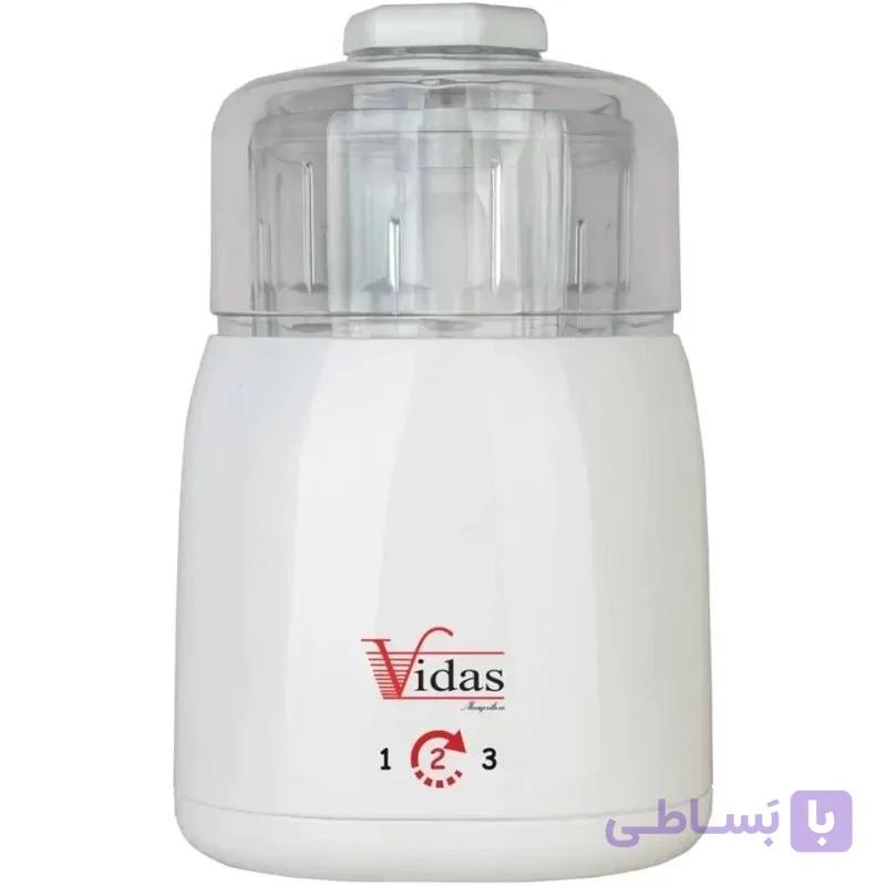 خردکن 123 ویداس مدل VIR-3332 توان 1000 وات ظرفیت 0.33 لیتر – سفید