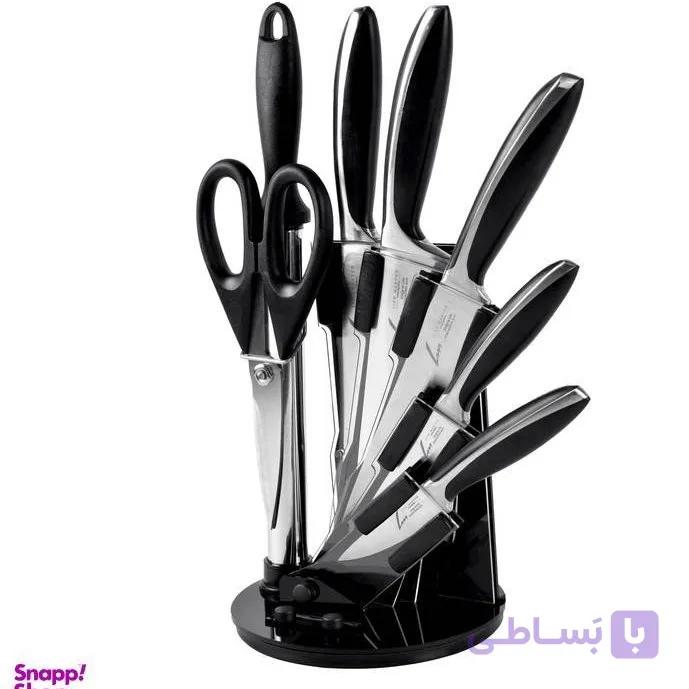 سرویس چاقوی آشپزخانه 8 پارچه لایف مستر