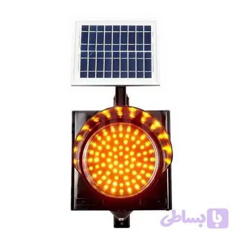 چراغ راهنمایی LED تک خانه سولار