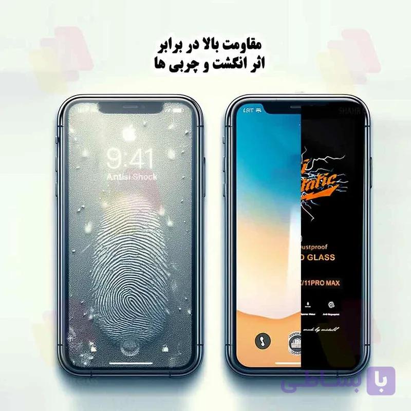 محافظ صفحه نمایش آنتی استاتیک Full Cover شیائومی