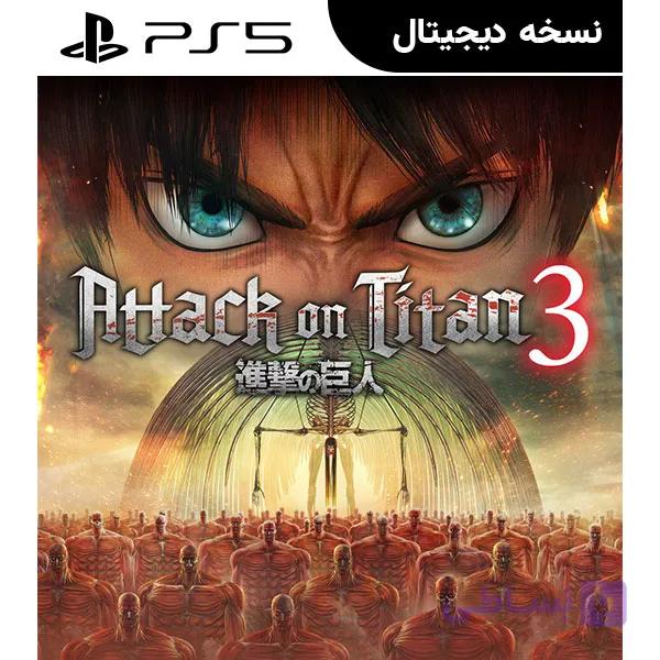 اکانت قانونی بازی Attack on Titan 3 برای PS5
