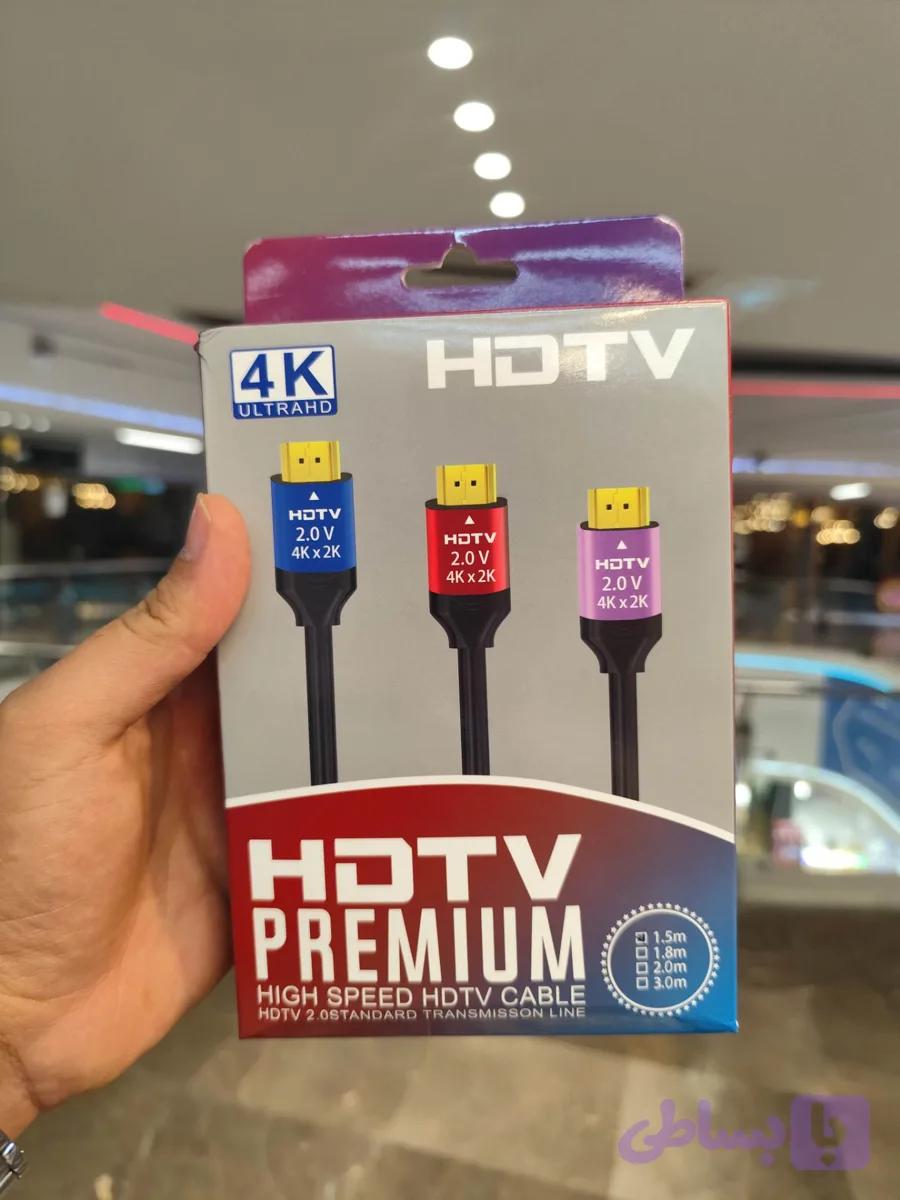 کابل HDMI یک و نیم متری 4Kبرند HD TV