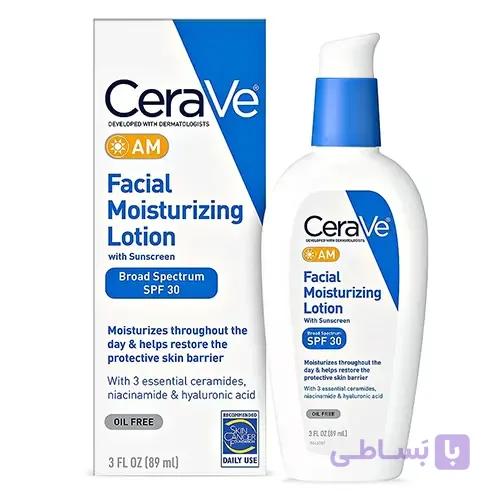 لوسیون روز SPF 30 مرطوب کننده سراوی