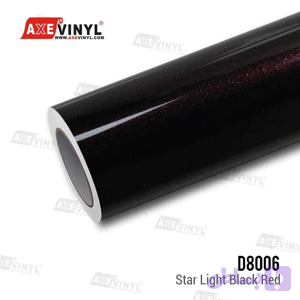 Star Light Black Red Vinyl | D8006 — تصویر 1