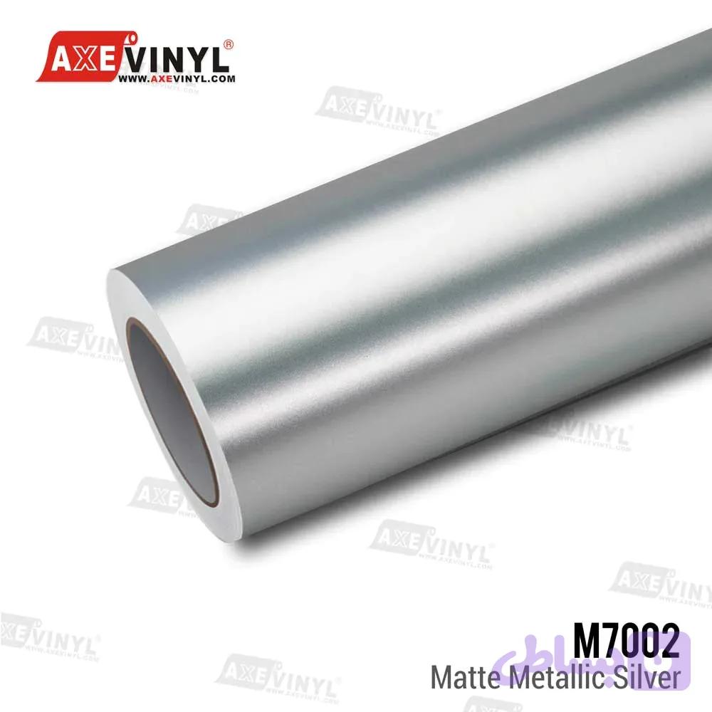 Matte Metallic Silver Vinyl | M7002 — تصویر 1
