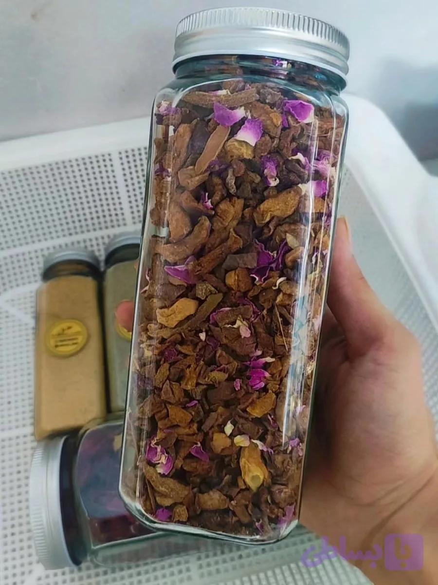 چای میوه ای دمنوش رویا ترکیب سیب و به خشک