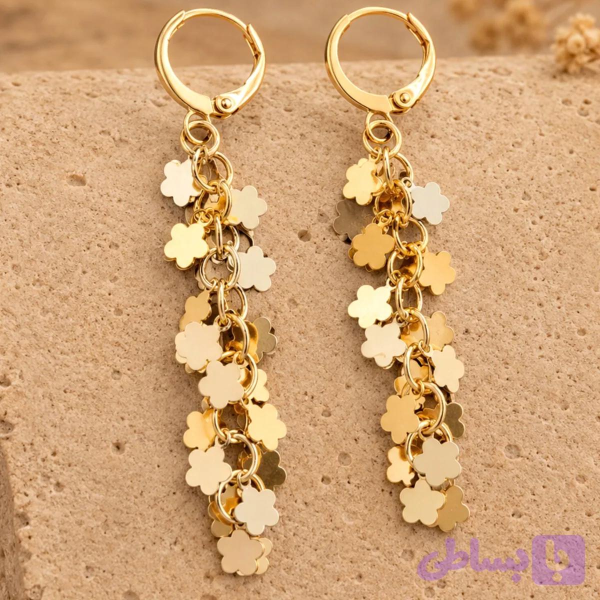 گوشواره آویز زلیخا J07