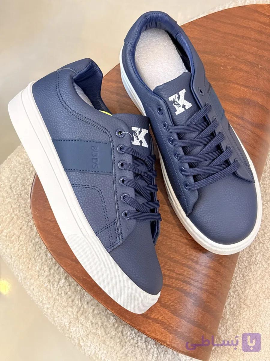 کفش ونس وارداتی مردانه سورمه ای اسپرت | Men Navy Classic Vans — تصویر 1