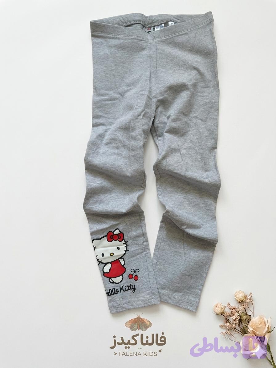 لگ دخترانه حرارتی طرح Hello Kitty رنگ طوسی (داخل کرک) کد ۱۱۴